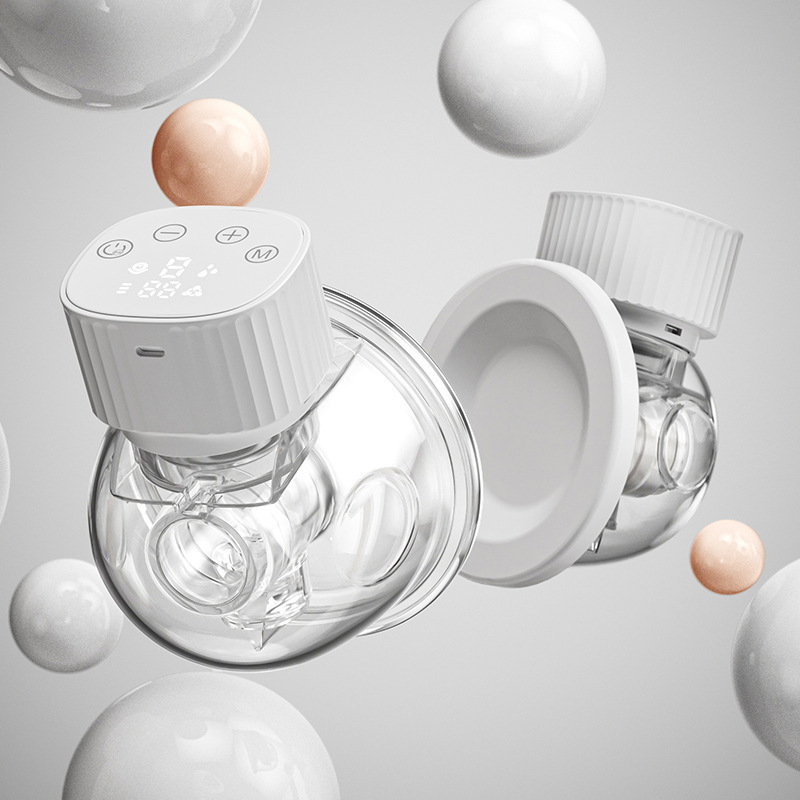 Bomba de leche eléctrica portátil todo en uno bomba de mama eléctrico portátil al por mayor bomba de mama portátil automático