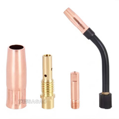 Connect rod inner thread MB15AK to 200A connection rod MIG gas shielded welding gun protective nozzle conductor mouth MB15 outlet quality