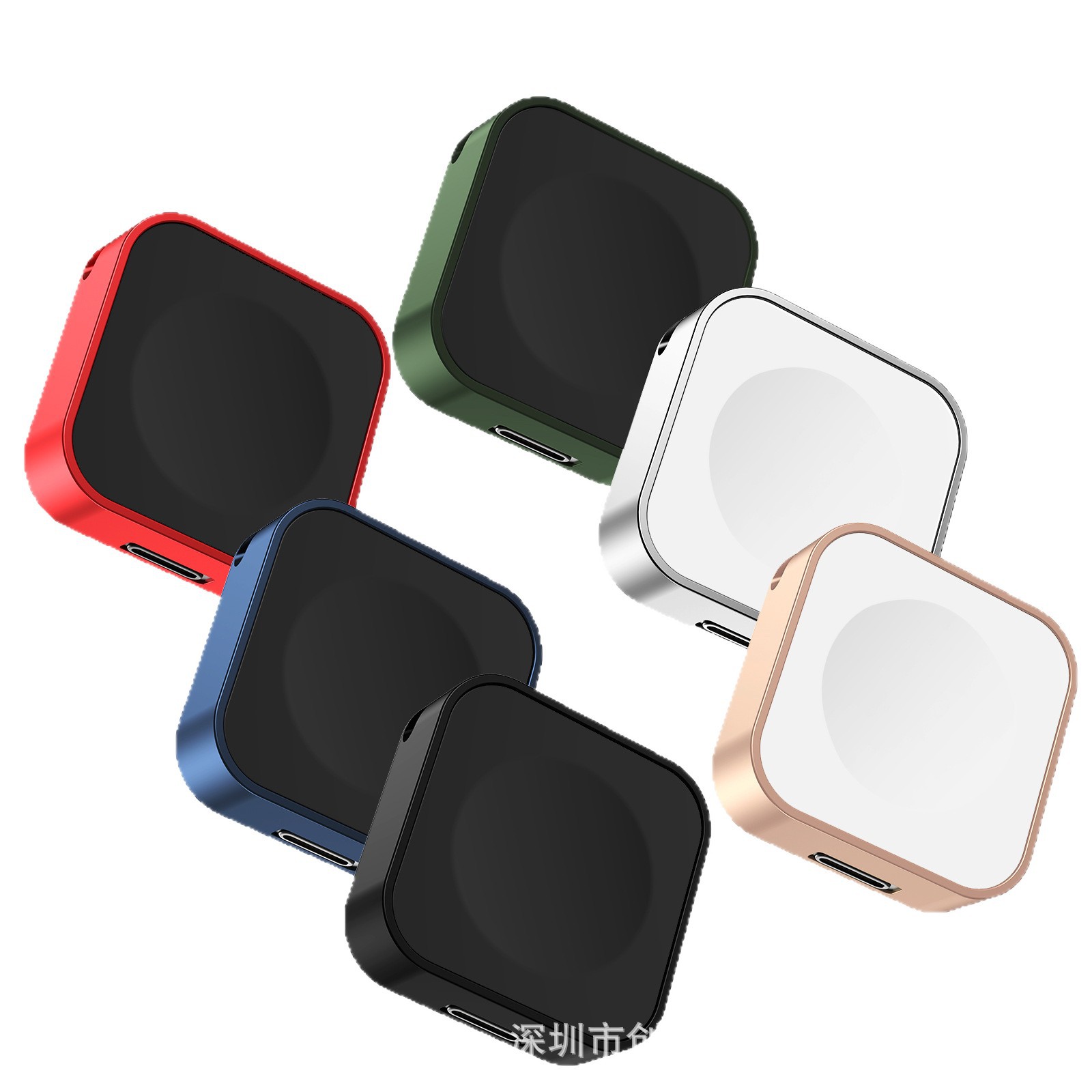 Cargador Inalámbrico Portátil para Reloj 5W de ABS y Metal con Carga Magnética Rápida para Apple Watch image 6