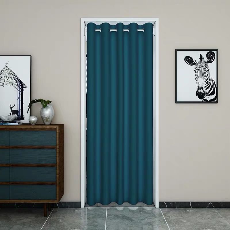 Hanging Curtain, Punch-Free Door Curtain, Partition Curtain, Blocking Curtain, Household Air-Conditioning Curtain, Fitting Room, Locker Room, Bathroom, Bedroom