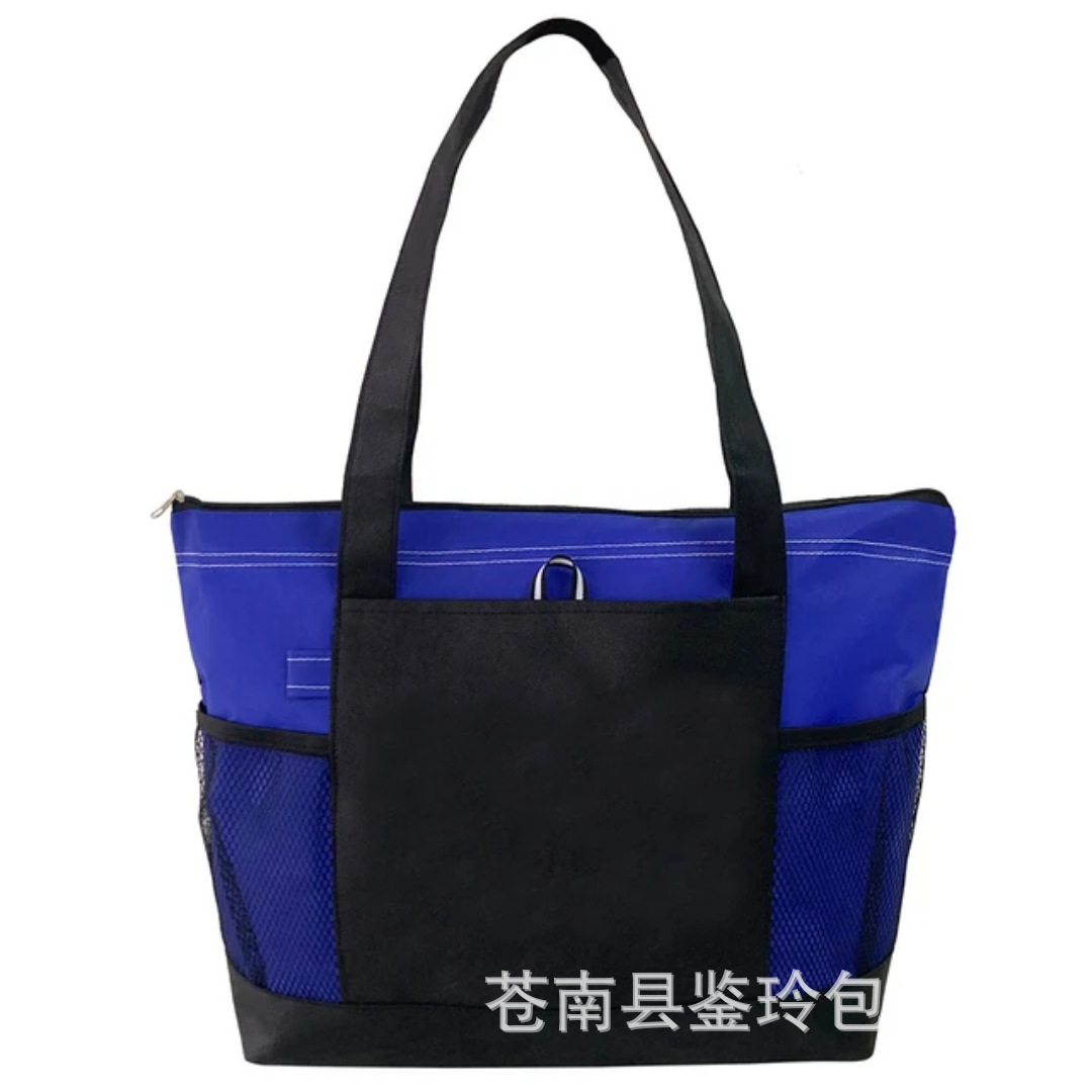 牛津布袋手提袋时尚购物托特包电脑公文包商务休闲加厚款收纳袋