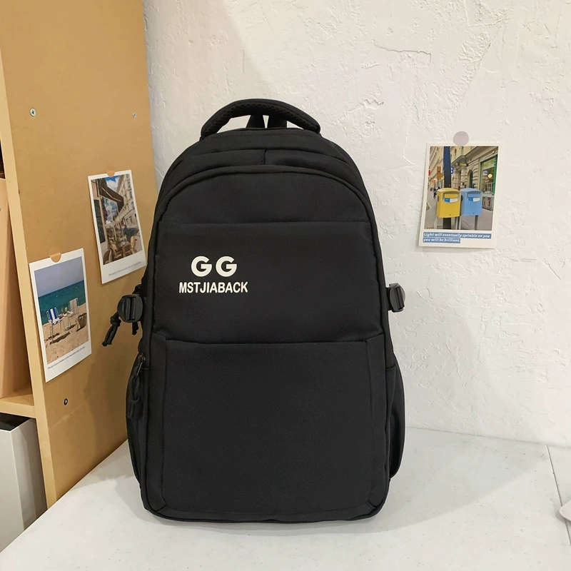 Capacious backpack for leisure for men and women, bag for traveling, Korean style