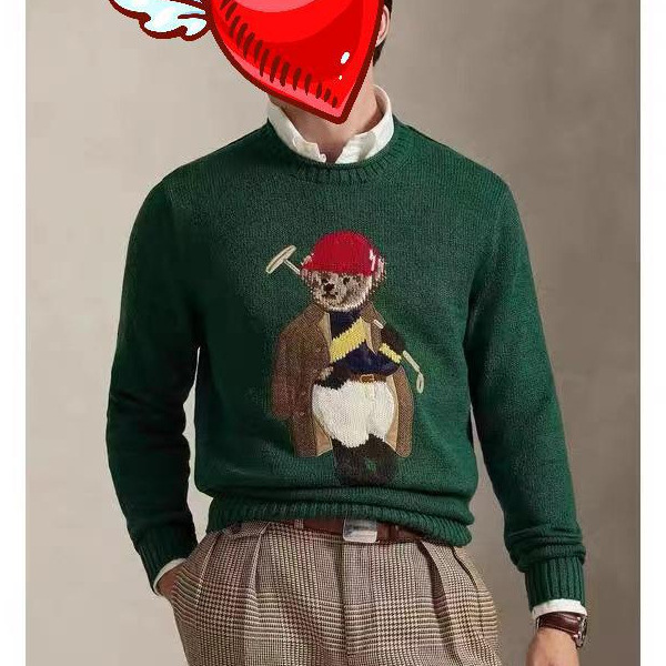 R~ High-end red hat men's sweater, warm and breathable cotton, new autumn and winter daily knitwear, popular item R~ High-end red hat men's sweater, warm and breathable cotton, new autumn and winter daily knitwear, popular item