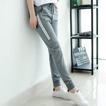 运动长裤女秋季新款2017宽松显瘦学生百搭小脚韩版休闲哈伦裤卫裤