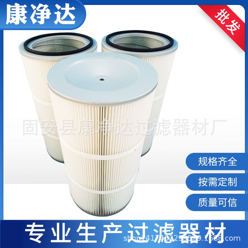 聚酯纤维除尘滤芯 除尘滤筒 清扫车除尘滤芯 扫地车滤芯厂家直供