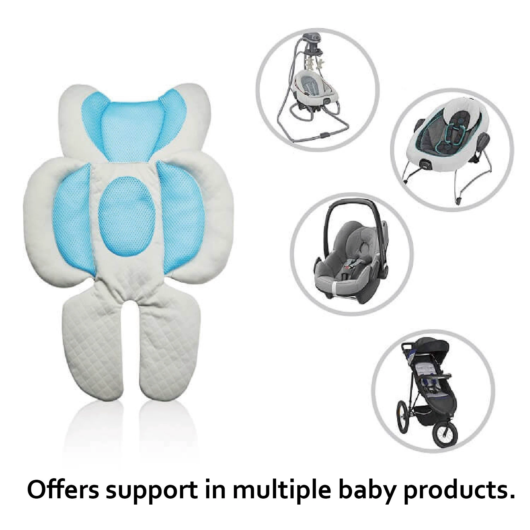 Внешняя торговля для ребенка автомобиль подушки теплый хлопок подушки корзину подушки сиденья безопасности четыре сезона универсальный комфорт