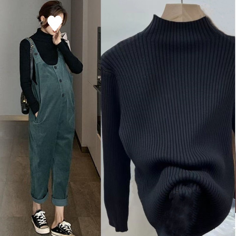 妊婦の背もたれのズボンの春秋服の妊婦のズボンの外は潮のお母さんのファッションの新型の大きいサイズのゆったりしている秋冬のタイプの2つのセットを着ます。|undefined