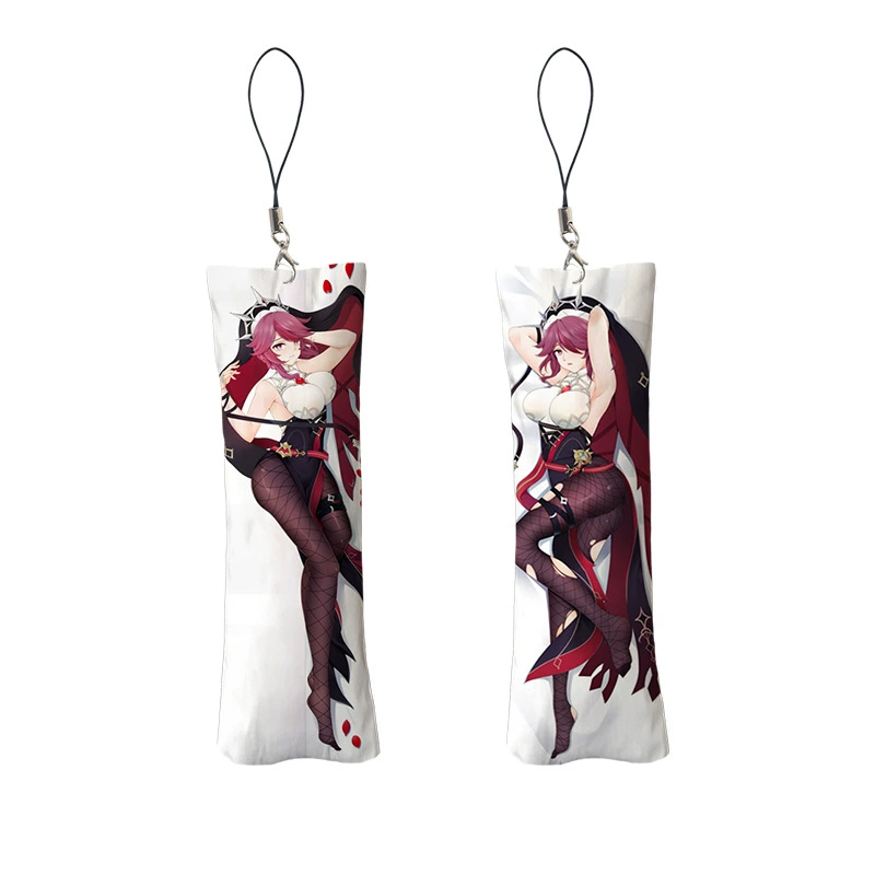 [小抱枕钥匙扣迷你挂件Mini Dakimakura魈钟离八重子书包挂件] → мини-подушка брелок ключей маленький подвесной брелок рюкзачок