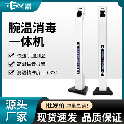 厂家直销手腕立式测温一体机红外线测温仪非接触式体温测量仪|ms