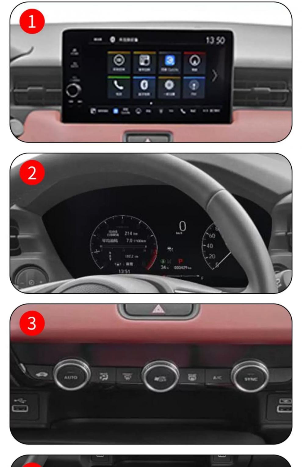Suitable for New Honda Binzhi Interior Protective Film, Headlight Film, Central Control Navigation Screen, Gear Shift Decoration, Automotive Supplies