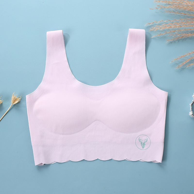 Girls' underwear Junior high school students Senior high school students Girls' developmental period Adolescent seamless small vest Adolescent bra