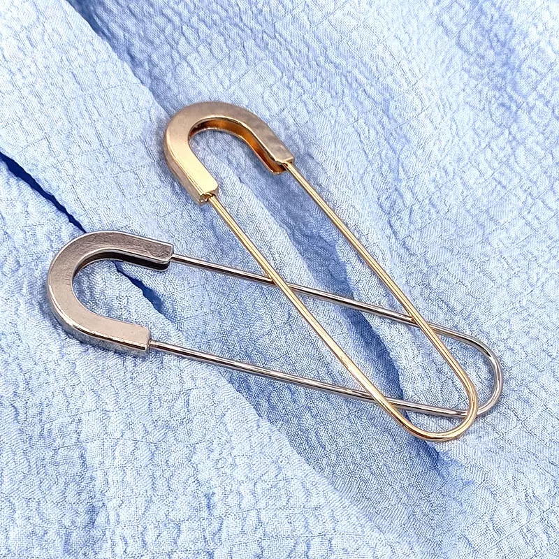 合金圆头U形别针收腰固定安全扣针胸针衣服装饰DIY配件别针饰品