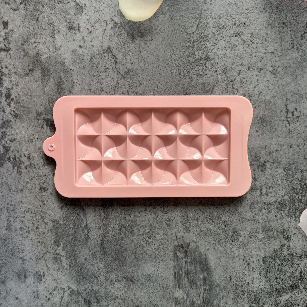 124 molde de silicona chocolate agudo pastel helado pudín molde de postre jabón utensilios de cocción