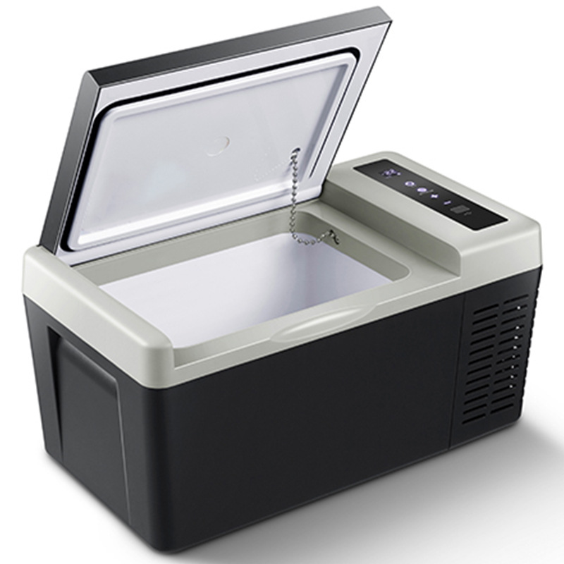 Factory In-Stock 18L Compressor Car Refrigerator for Car and Home Outdoor Use, Cooling and Freezing, 12V/24V Portable Small Ice Cooler