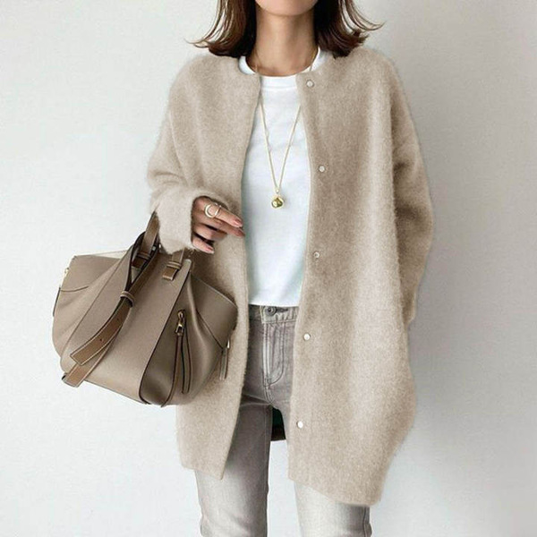 Autumn knitted design jacket