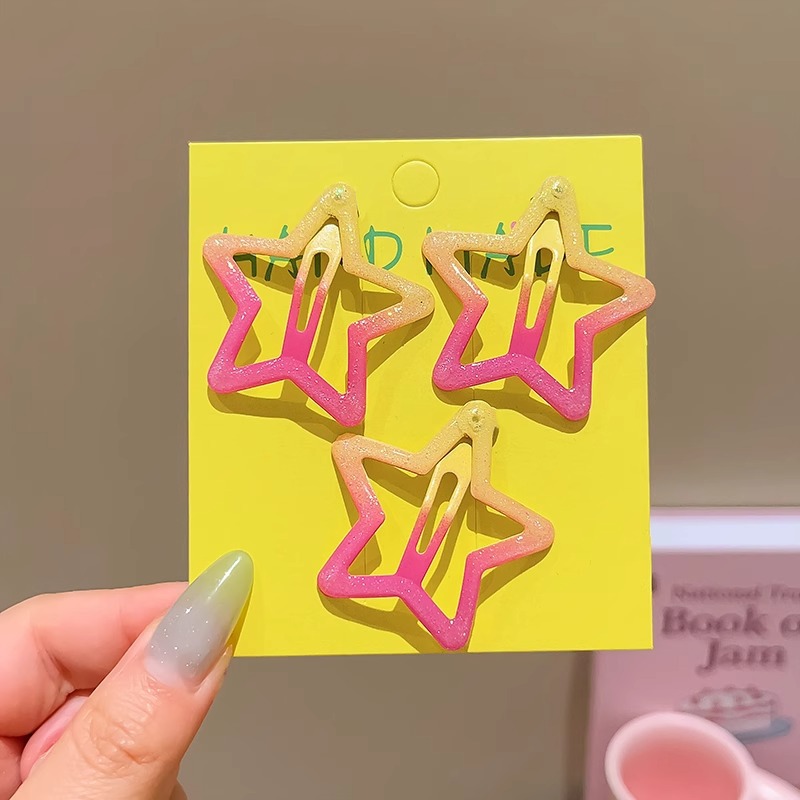 Gradient red and yellow-3 piece set