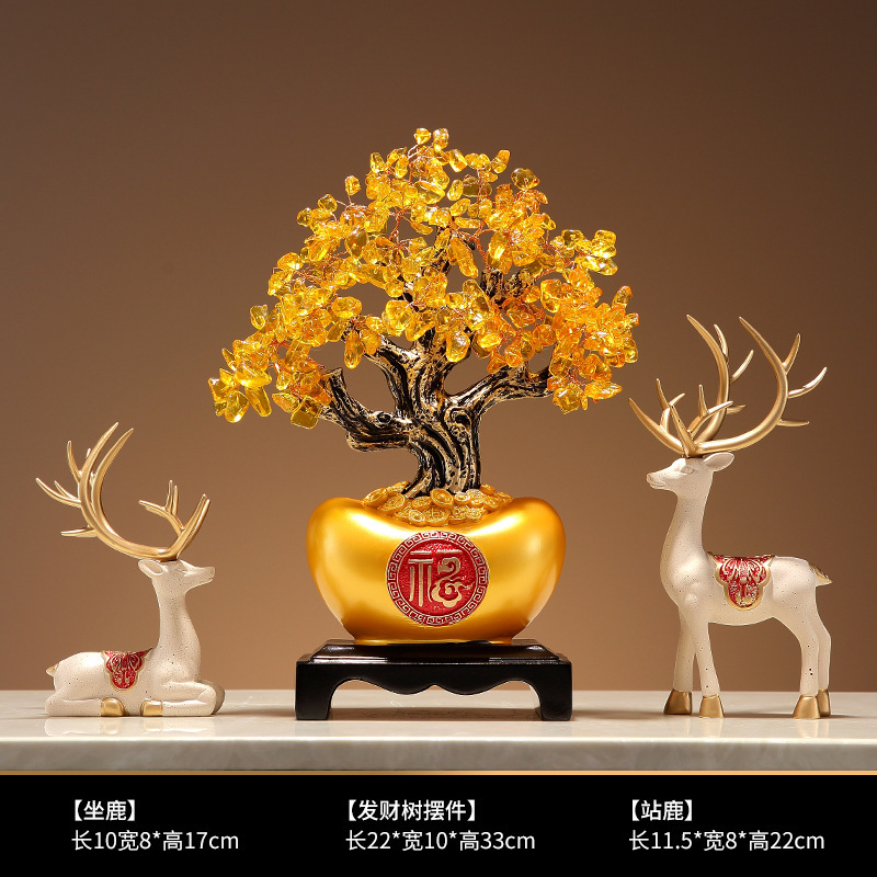 新しい中国風のすべてがうまくいくフルーツバスケットの装飾品、リビングルームの玄関ホール、新築祝い、新居への引っ越し、新しい家のギフト|undefined