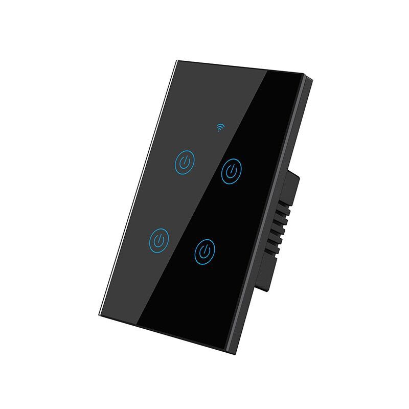 유니버설 버전 Tuya WIFI 120 유형 검정색 4절