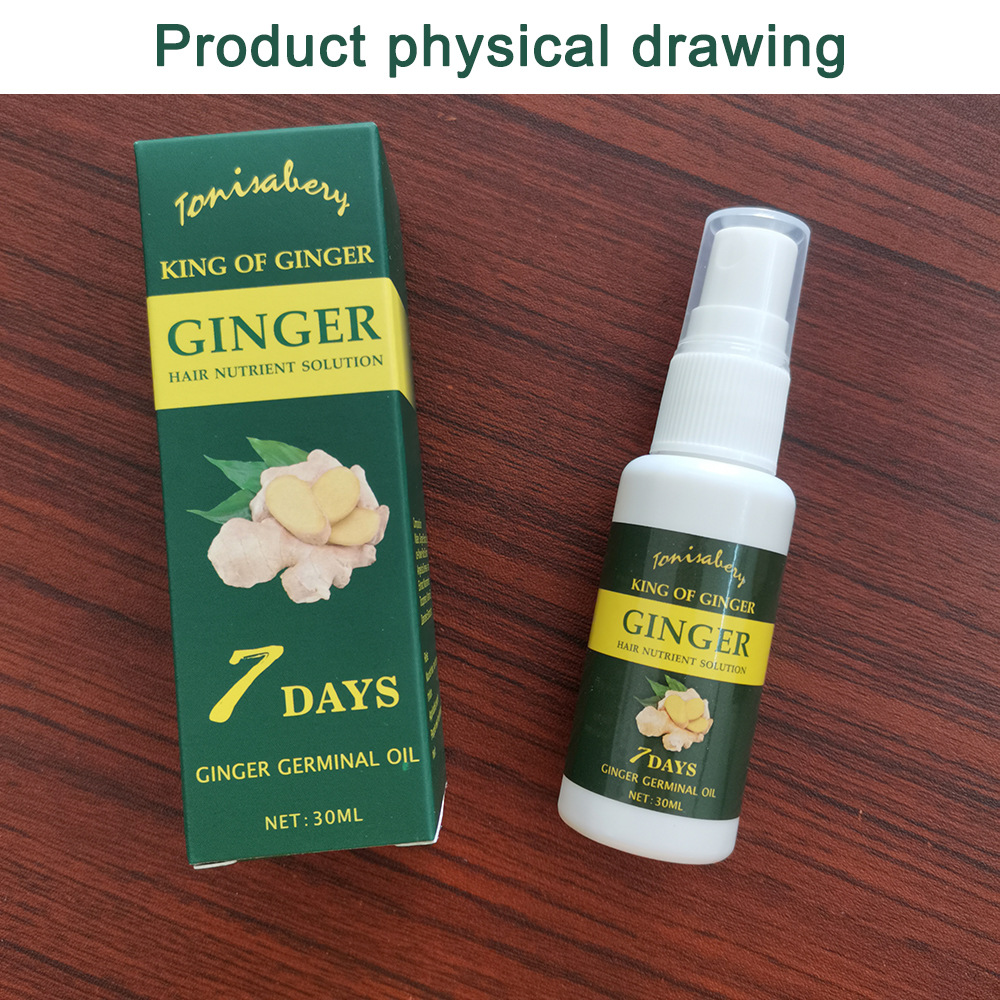 TONISABERY30ML King Nutrition Old Ginger Nährende Flüssigkeit Pflanzenhaarpflege Ätherisches Öl_voghion.com