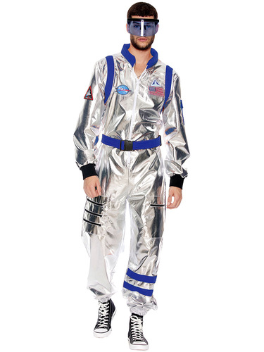 Space clothing spacesuit silver jumpsuit cos clothing wandering earth astronaut clothing China spacesuit