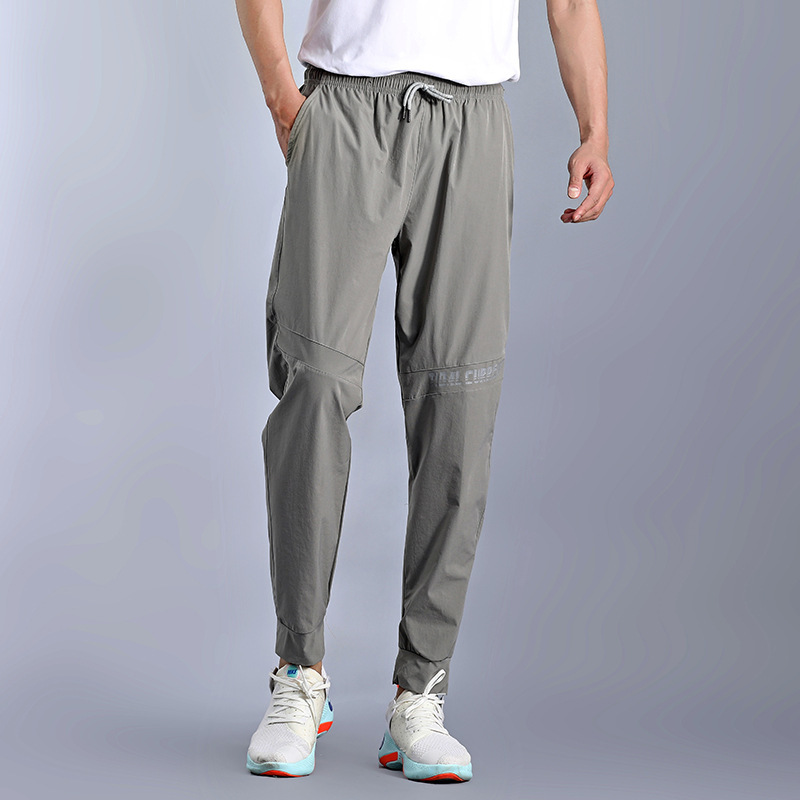 Autumn and Winter new men's sports trousers casual slim sweatpants fitness running quick-drying skinny pants in stock UA