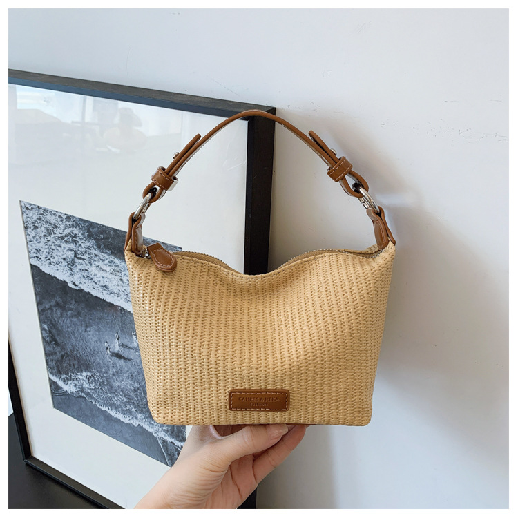 Summer niche underarm bag for women, 2025 new retro and fashionable handbag, versatile single-shoulder crossbody bucket bag undefined