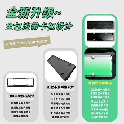plate frame for Fangchengbao Titanium 7 — License plate holder/license plate holder