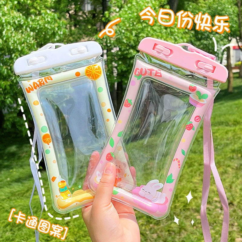 Mobile phone protection, waterproof bag, touch travel air bag, sealed bag for swimming, moisturizing protective case, diving, touch screen