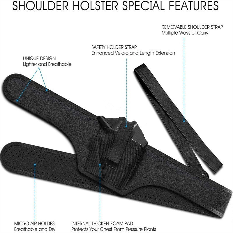 Neoprene Tactical Gun Holster Image 6