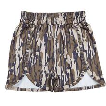 D 76093 Camouflage High Waist Shorts �Բʶ̿� �羳ŷ��