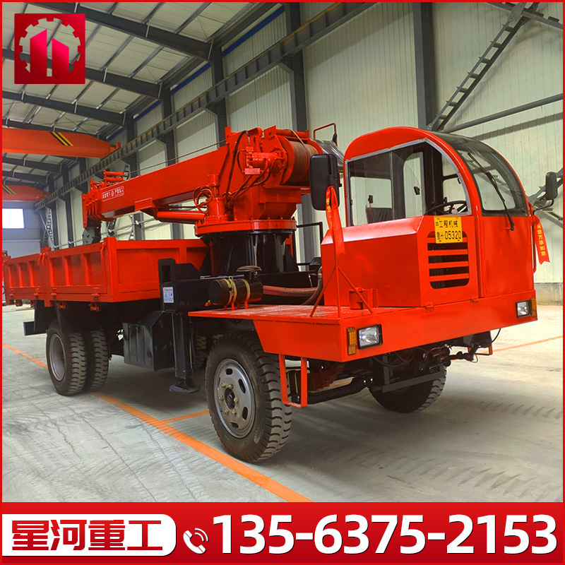 钢筋运输随车吊 自制随车起重机价5吨小型四驱四不像随车吊