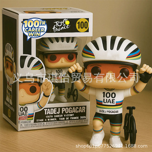Cross-Border New Creative Resin Ornaments Athlete Bicycle Peripheral Dolls Desktop Collection Cartoon Villain Ornaments
