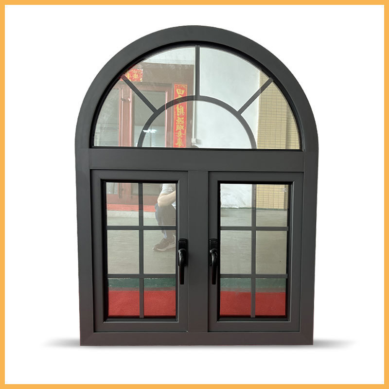 European Arc Window Exported to Australia, Arc Window, Australian and New Zealand Standard Aluminum Alloy Arc Window, Customized Arched Outward Opening Window