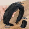 Advanced sponge headband for face washing, demi-season hair accessory, high-quality style, South Korea, simple and elegant design, wholesale