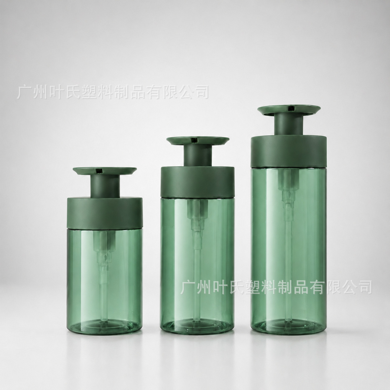 500ml600ml750ml empty shampoo bottle, high-end PET plastic large-capacity shower gel and conditioner pump bottle
