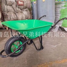 批发农用工具工地泥沙石子搬运载重独轮车建筑小推车单轮WB6400S