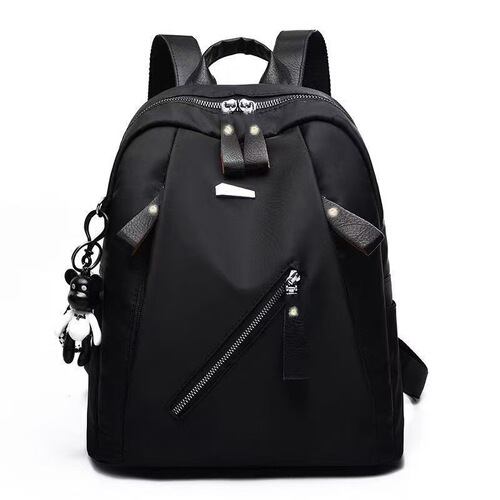 Wholesale backpack, women's cross-border hot oxford cloth backpack, nylon all-matching fashionable canvas backpack, trendy