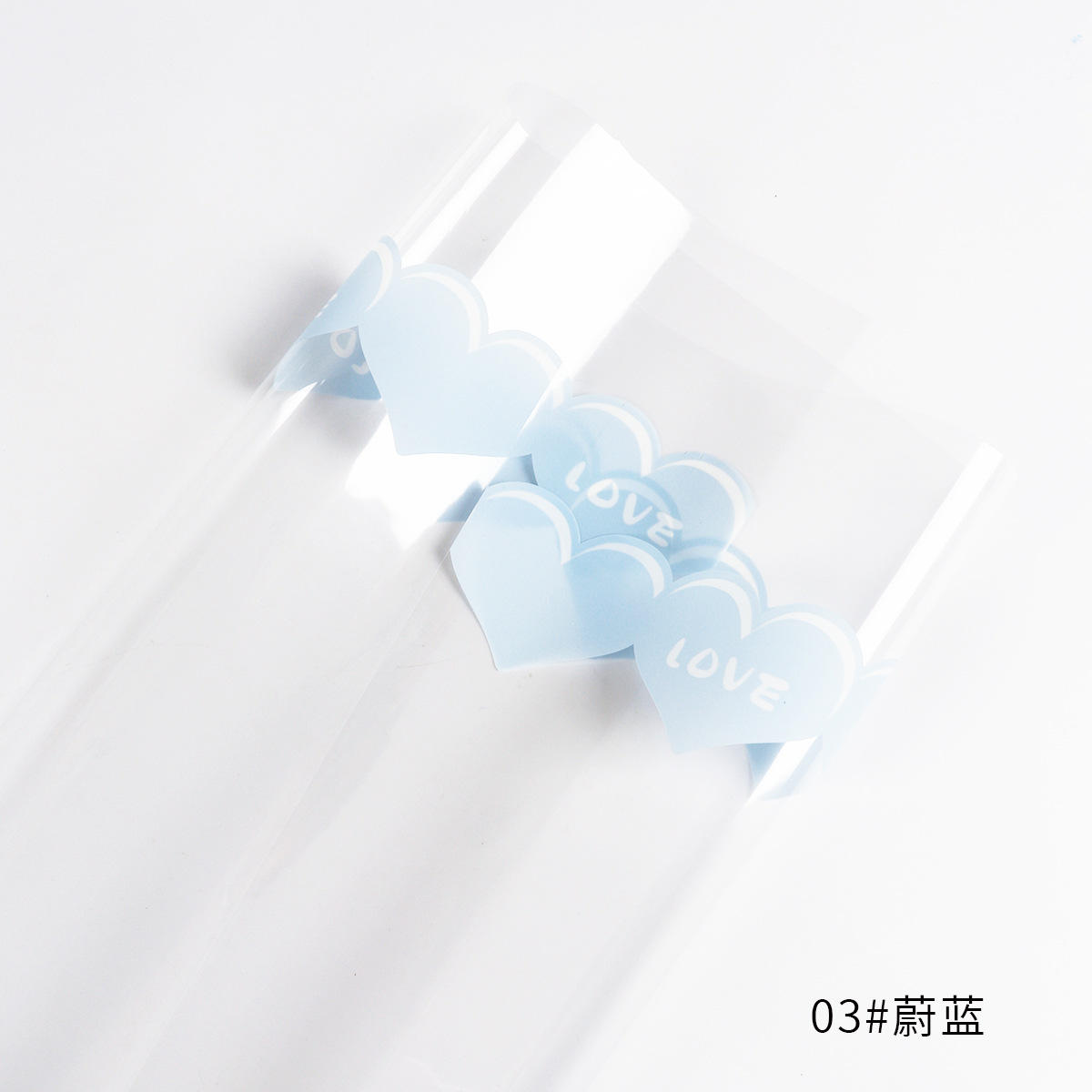 Flor partido 2024 nuevo celofán Flor de papel amor elementos textura color brillante fábrica