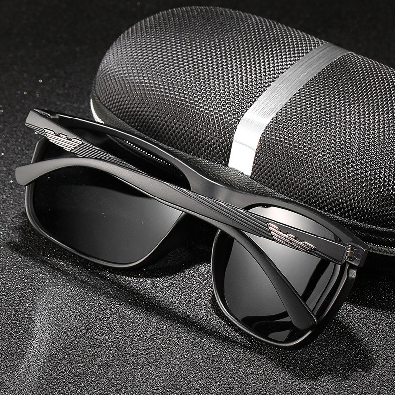 Nuevas gafas de sol de conducción de pesca de hombres clásicos transfronterizos europeos y americanos polarizadas a prueba de sol gafas de sol deportivas fabricante