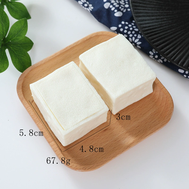 Симулированный блок тофу модель stink tofu тофу реквизит рыба тофу аксессуары чеснок тофу тофу тофу креативная шутка