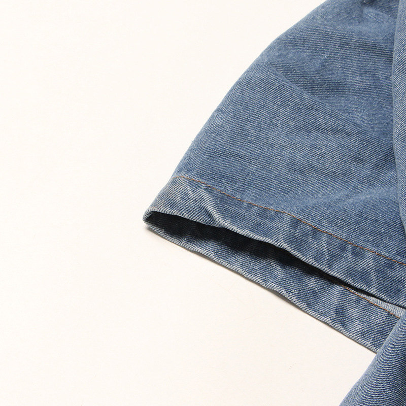 Title 9, Falda vaquera retro azul con estampado de rosas...