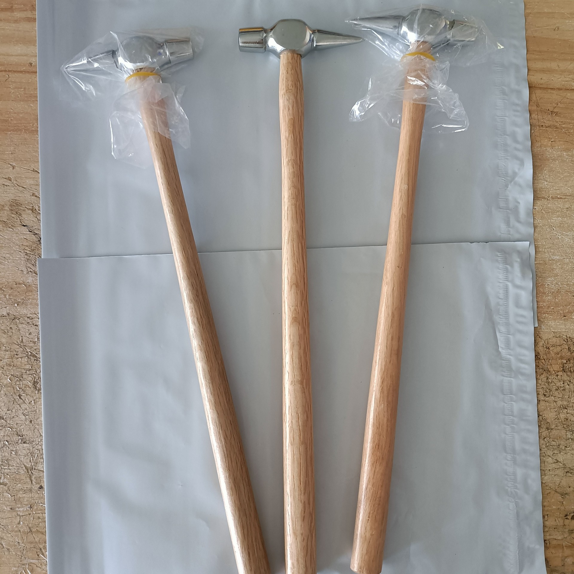 汽车凹陷修复工具 40cm木柄钣金锤 凹坑凹凸手工敲击维修整平工具