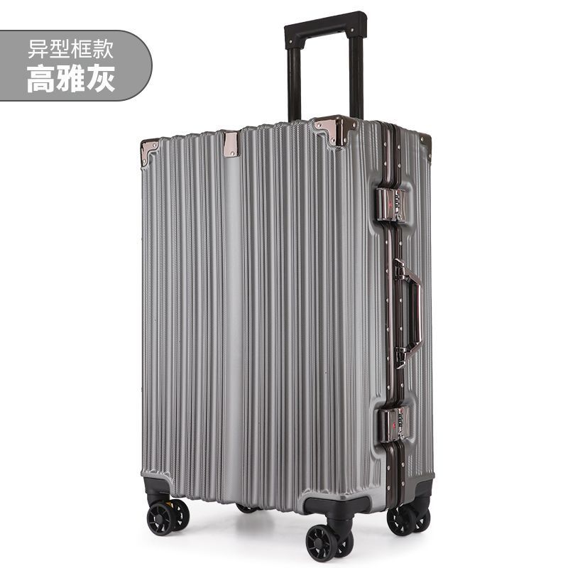 スーツケース レディース トロリースーツケース パスワードボックス メンズ 大容量 学生 アルミフレーム 26 厚みのある 24 ユニバーサルホイール スーツケース|undefined