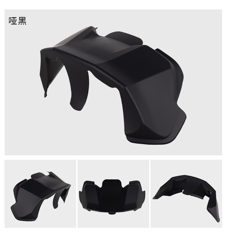 Motorcycle Helmet Rx7X Tail Fin Suitable for Helmets Vz-Ram/Df-X2/Rx7V Model Helmet Personalized Accessories