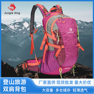 Outdoor sports mountaineering backpack men's and women's sports leisure breathable backpack large capacity hiking bag wholesale