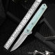 Outdoor camping portable folding knife bearing quick opening G10 handle tactical survival folding knife factory in stock