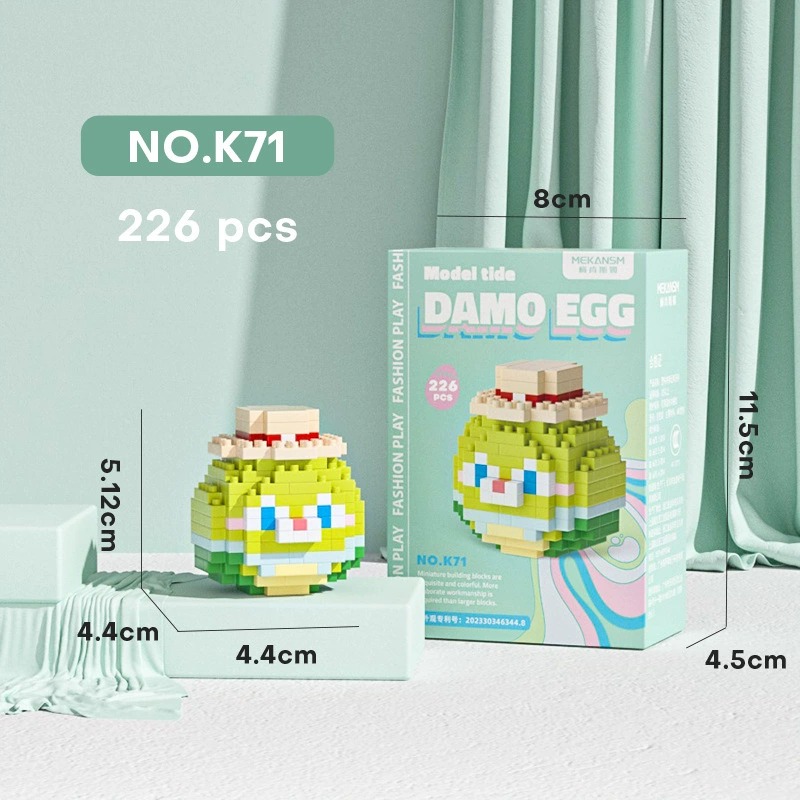 Mini Bricks Cartoon Constructor Set, Sanrio-style Characters, Multiple Models (188–626 pcs)