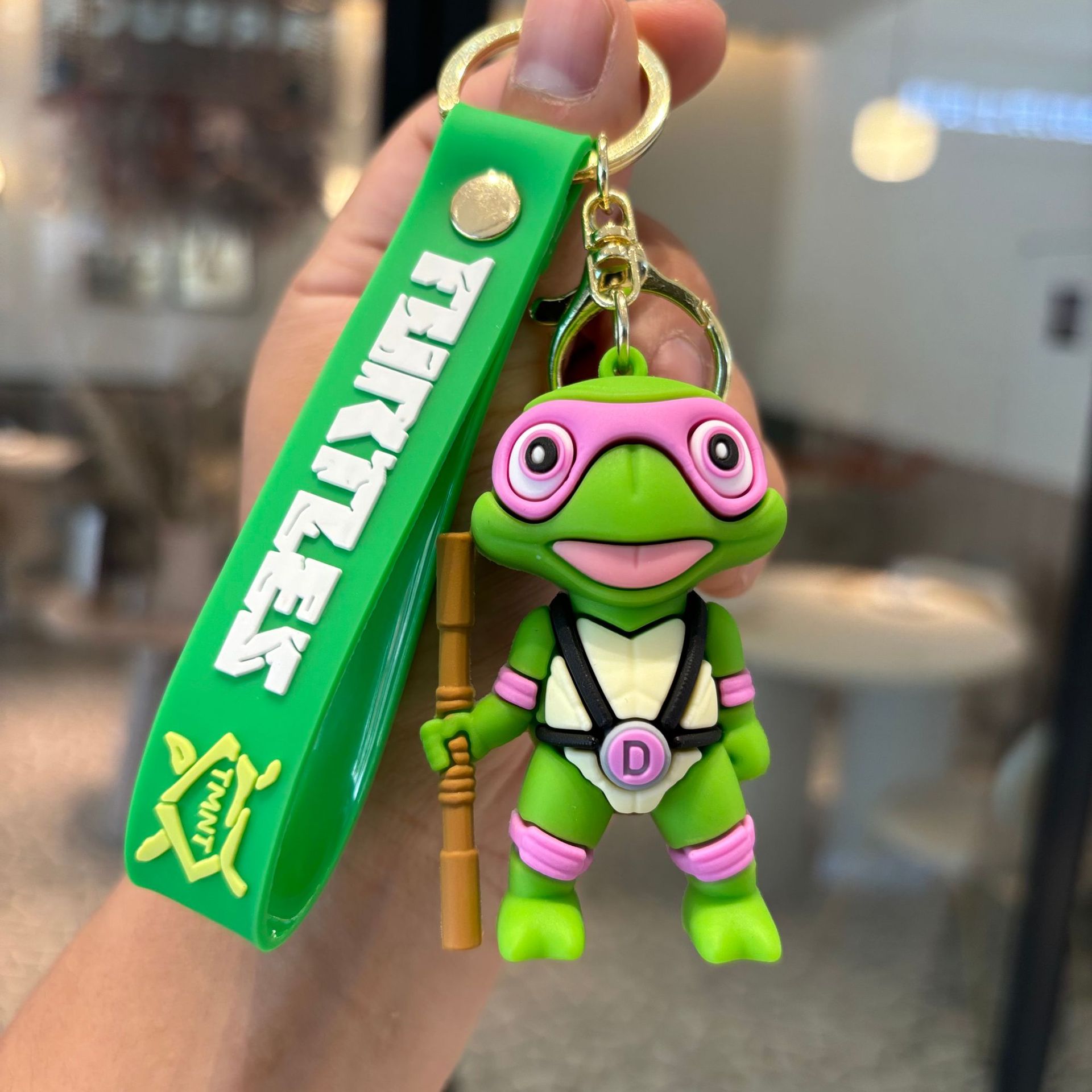 Llavero de tortuga Ninja - Lapierre púrpura