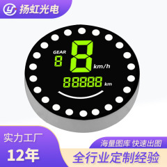 工場直接供給デジタルラウンドスクリーン LED ハイライトドットマトリックス絞り車ラウンドデジタルラウンドスクリーンマーキー付き