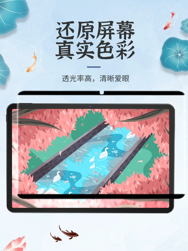 Защитная пленка-экран (серия Huawei MatePad) магнитная съемная бумажная текстура, антиблик, для 10,4–12,6″